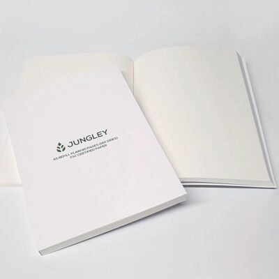Cuaderno de recambio A5 - Liso - Pack de 2