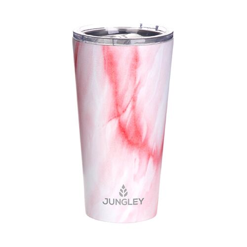 Jungley Stainless Steel Insulated Tumbler - Pink Marble