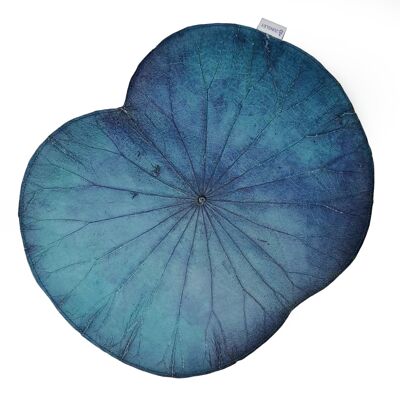Blaue Lotusblatt-Tischsets – 4er-Set
