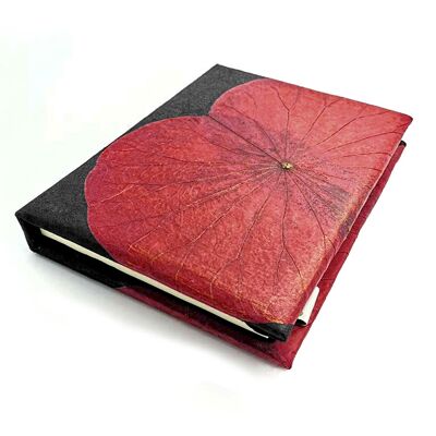 Cuaderno Lotus A5 - Rojo