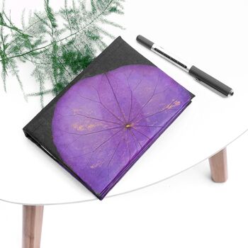 Carnet A6 Lotus - Violet 3