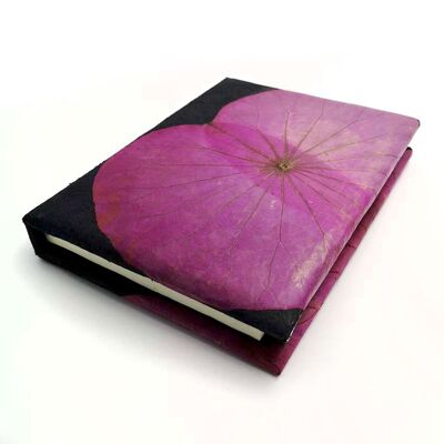 Carnet Lotus A6 - Rose