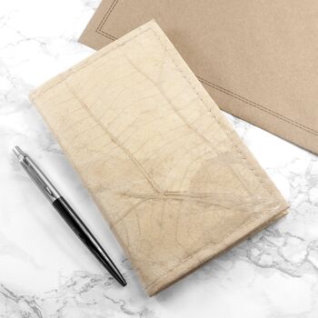 Journal en cuir Feuille rechargeable A6 - Naturel 3