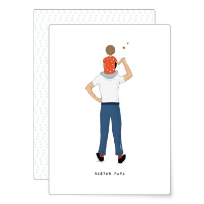 Best dad | postcard