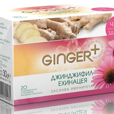 Ginger Echinacea Tea 30g 20 Bags