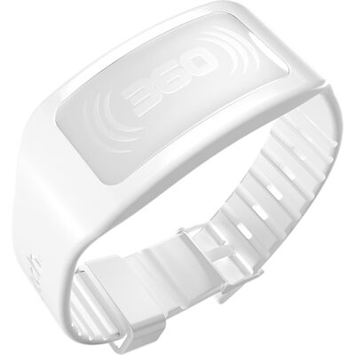 Il braccialetto per adulti Bug Watch bianco ghiaccio