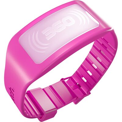 The Bug Watch Kids Wristband Sunset Pink