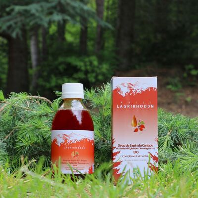 Lagrirhodon - Organic Canigou fir syrup & Rosehip