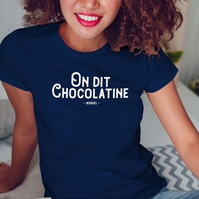 Chocolatine print T-shirt
