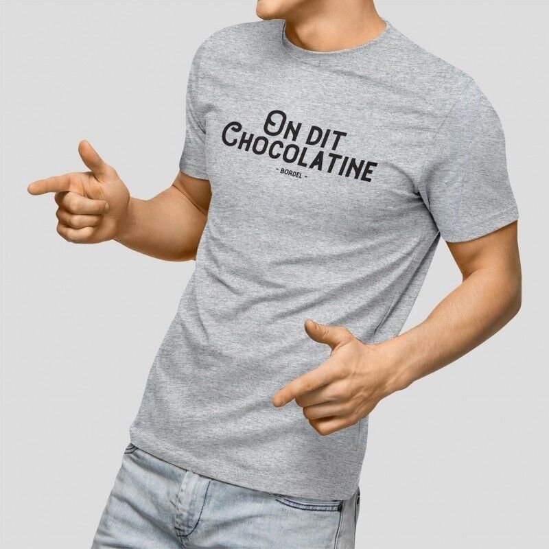 Buy wholesale Chocolatine print T shirt