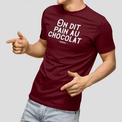 Pain au chocolat print T-shirt