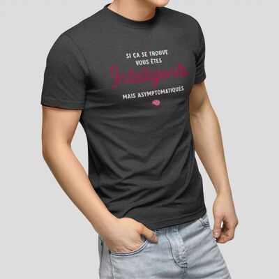 Asymptomatisch bedrucktes T-Shirt