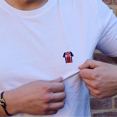 T-Shirt mit PSG-Stickerei