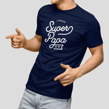 T-shirt imprimé Super Papa 3