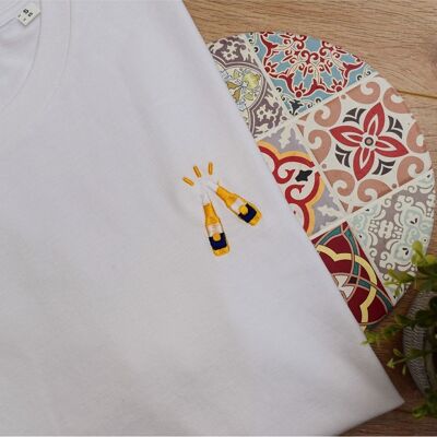 Corona embroidered t-shirt