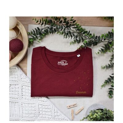 Libra Embroidered T-Shirt