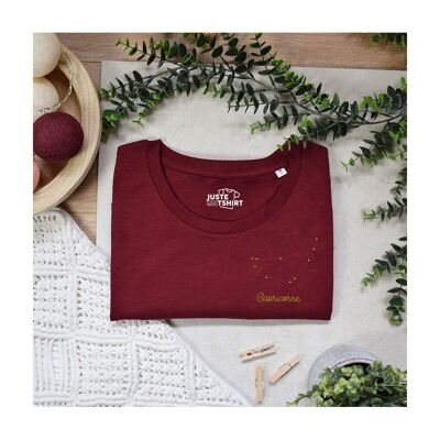 T-shirt brodé Capricorne