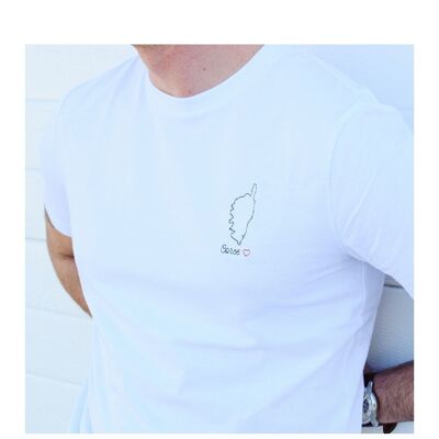 Corsica embroidered T-shirt