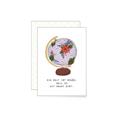 Die Welt ist schön… | Minikarte