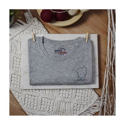 T-Shirt mit Stickerei in der Haute-Normandie