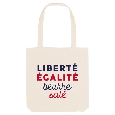 Tote Bag Freedom Equality Salted Butter
