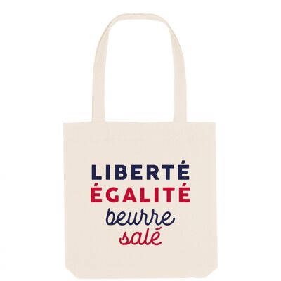 Tote Bag Freedom Equality Salted Butter