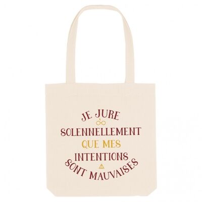 Tote Bag Je jure Solennellement