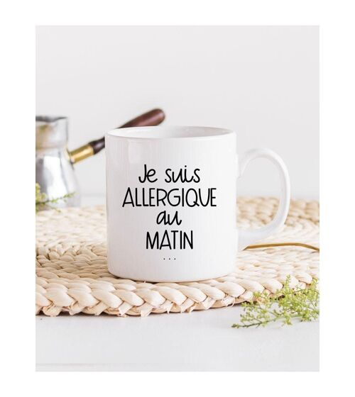 Mug Allergique au matin