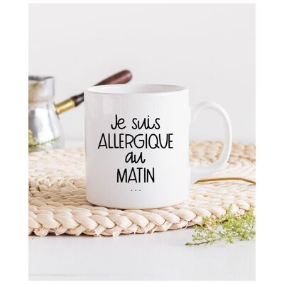 Taza Alergia matutina