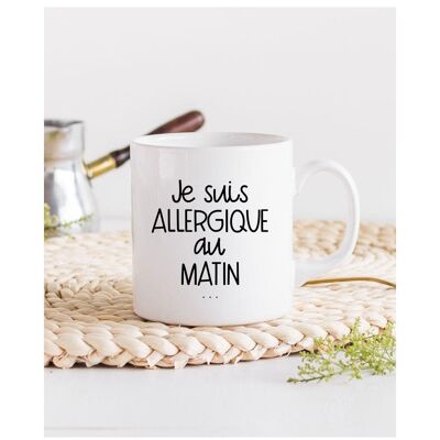 Mug Allergique au matin