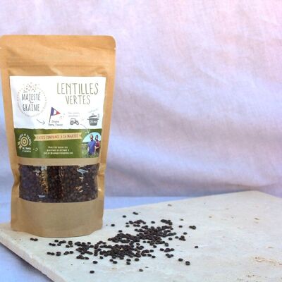 Green lentils from France - 350g