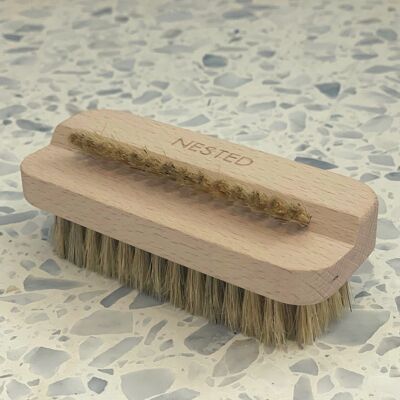 Brush for nails and hands- pig bristle