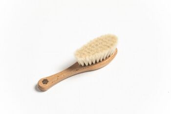 Brosse bébé - poils de chèvre