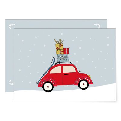 Christmas beetle | Folded card