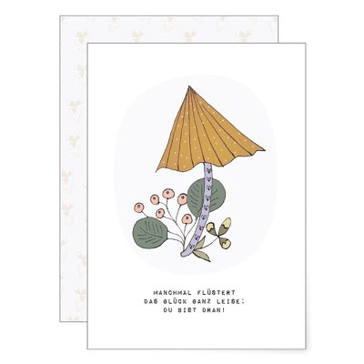 Happiness | Folded card