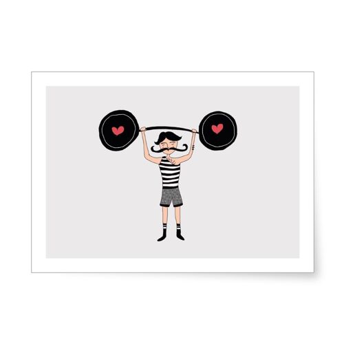 Muskelmann | Art Print
