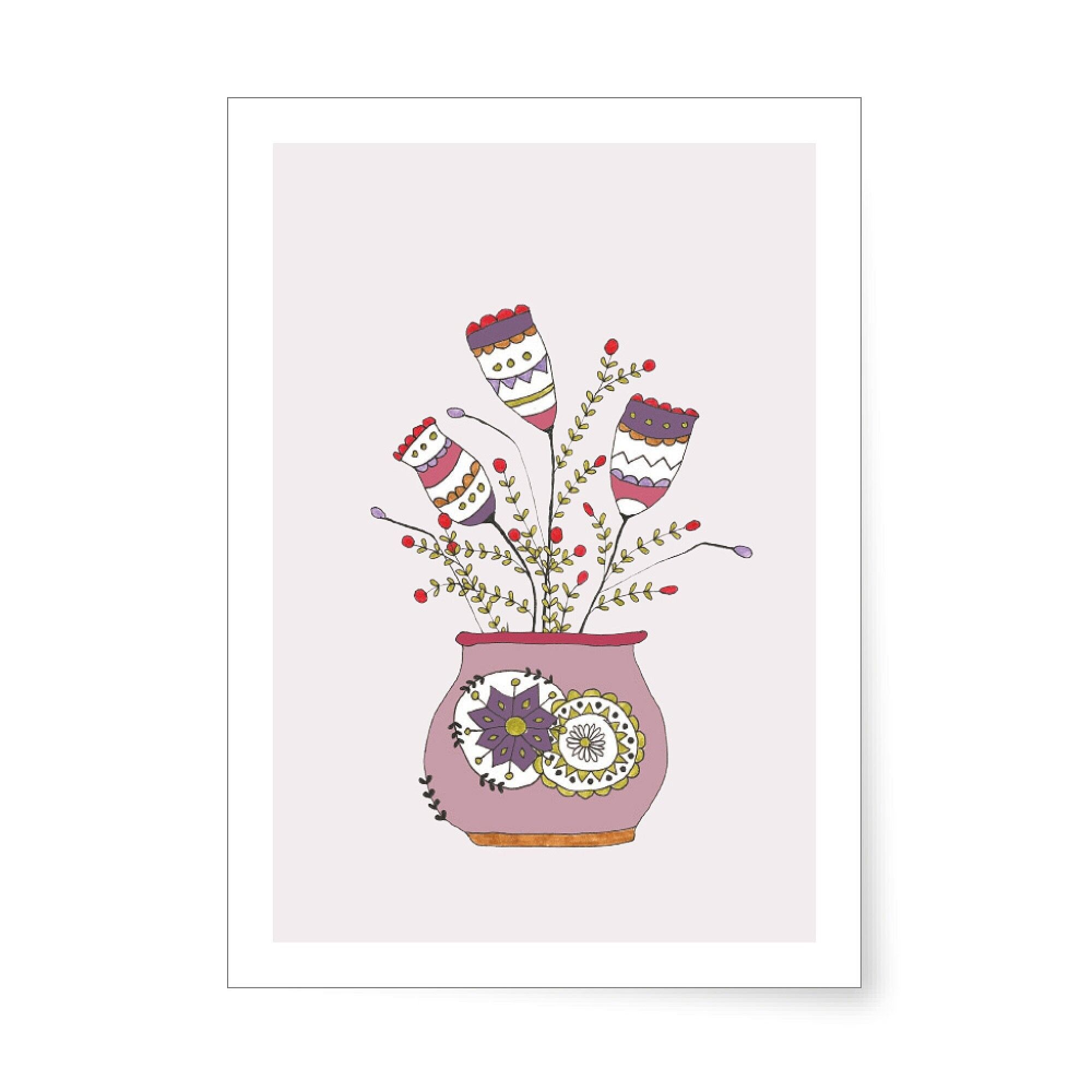 Vaso di fiori | Stampa d'arte