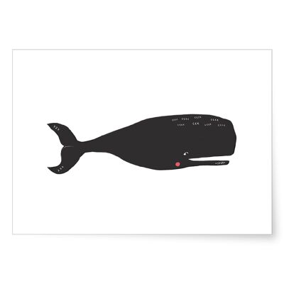 Whale | Art print