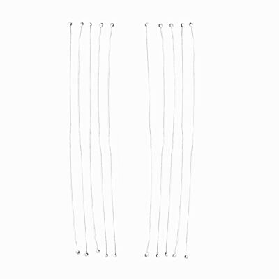 Feather Weight Ball-Head Pins in Sterling Silver – 75mm - 10 pcs