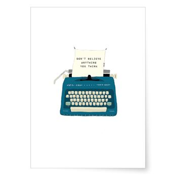 Machine à écrire | Impression d'art