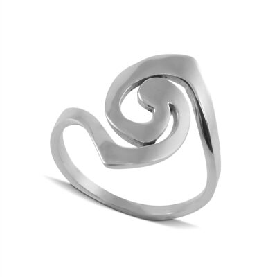 Spiral Ring in Sterling Silver