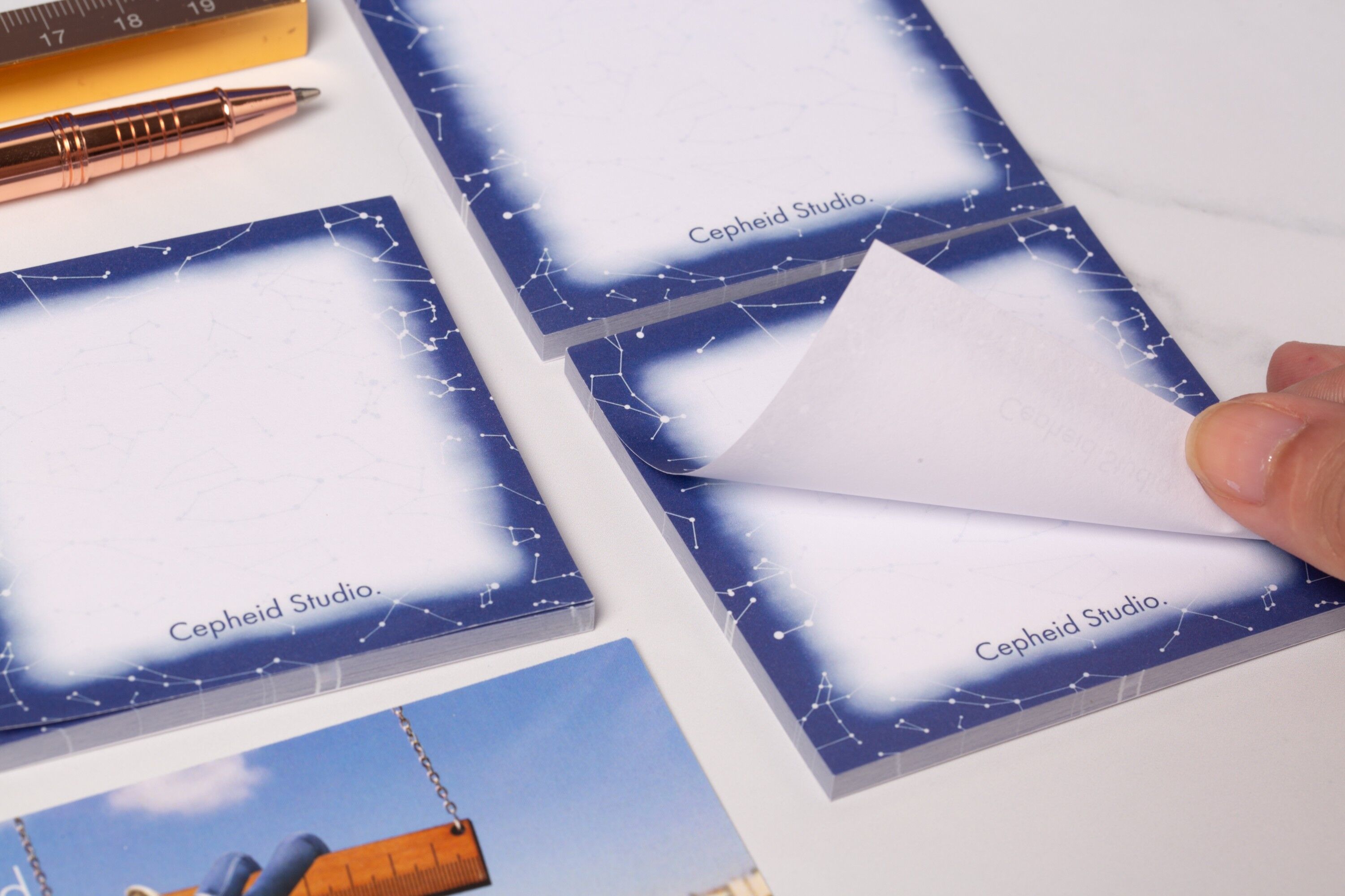 Notas adhesivas - Constelación (7 cm x 7 cm)