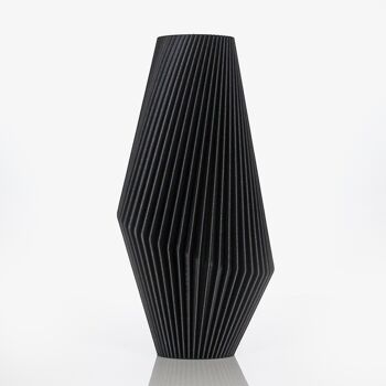 Vase "azur" noir mat, pour fleurs séchées 3