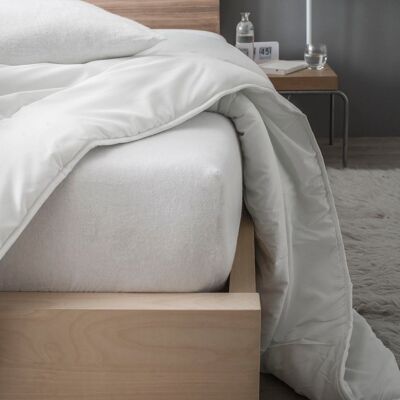 Protector de colchón impermeable 160x200 con tapa de 30 cm