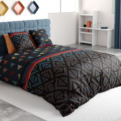 Bed linen set - Duvet cover 200x200 cm + 2 pillowcases 100% Cotton 57 thread count Holi