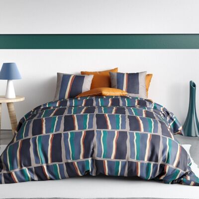 Bed linen set - Duvet cover 140x200 cm + 1 pillowcase 100% Cotton 57 thread count Arty