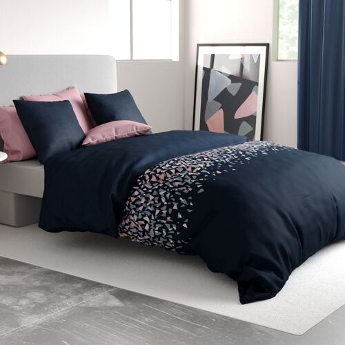 Funda de almohada de algodón visón cama 90 cm