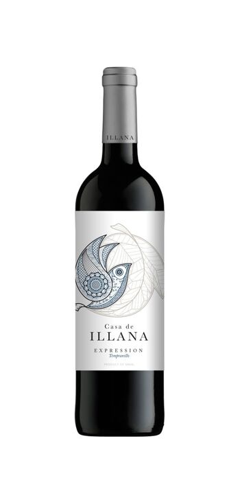 Casa de Illana Expression Tempranillo 2019 - Carton de 12 bouteilles de 75 cl.