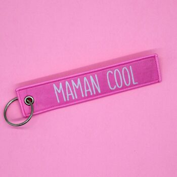 Porte-clés lanière Tissé Maman Cool cadeau maman cadeau fête des mères