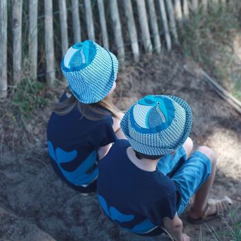 Chapeau Bob enfant - Baleine 4